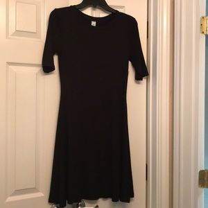 Black Fit & Flare dress